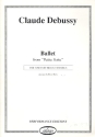 Ballet from Petite suite for 9 brass instruments (ensemble) score and parts
