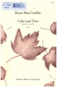 Color and time for mixed chorus a cappella Partitur