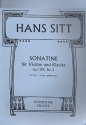 Sonatine op.109,2 fr Violine und Klavier