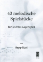 40 melodische Stcke fr leichtes Lagenspiel fr Gitarre