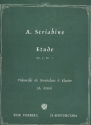 Etde op.2,1 fr Violoncello (Kontraba) und Klavier