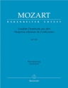 Laudate dominum KV339 fr Soli, Chor und Orchester Klavierauszug
