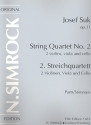 Streichquartett Nr.2 op.31  Stimmen