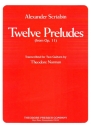 12 PRELUDES FROM OP.11 FOR 2 GUITARS NORMAN, THEODORE