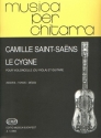 Le cygne fr Violoncello und Gitarre Der Schwan