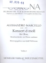 Konzert d-Moll für Oboe, Streicher und Bc Streichersatz (3-3-2-3)