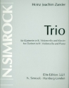 Trio fr Klarinette, Violoncello und Klavier Stimmen