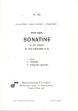 Sonatine in 3 Stzen fr 3 Klarinetten (b) 3 Spielpartituren