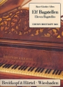 11 Bagatellen für Klavier