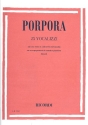 25 vocalizzi ad 1 voce e a 2 voci (fugate) con accompagnamento di cembalo o pianoforte