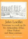 Triosonate c-Moll op.2,6 fr Altblockflte (Flte), Oboe (Violine) und Bc