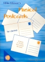 Musical Postcards  (+ CD) fr Klarinette (und Klavier ad libitum)
