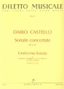 Undecima sonata fr 2 Violinen 2 Blockflten), Fagott (Violoncello) und Bc