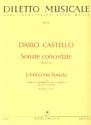 Undecima sonata fr 2 Violinen 2 Blockflten), Fagott (Violoncello) und Bc