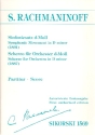 Sinfoniesatz d-Moll  und  Scherzo d-Moll fr Orchester  Partitur