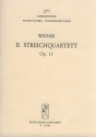 Streichquartett fis-Moll op.13 Studienpartitur