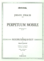 PERPETUUM MOBILE OP.257 FUER BLECHBLAESERQUINETT PARTITUR UND STIMMEN