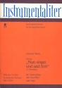 Nun singet und seid froh Partita fr Altblockflte (Flte) und Orgel