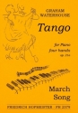 Tango und Marschlied op.21a fr Klavier zu 4 Hnden