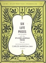 6 lute pieces from the baroque vol.1 (nos. 1-3) for guitar