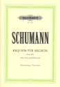 Requiem fr Mignon op.98b fr Soli, Chor und Orchester Klavierauszug