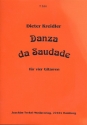 Danza de Saudade fr 4 Gitarren Partitur und Stimmen