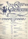 Bist du's lachendes Glck  aus Der Graf von Luxemburg fr Gesang und Klavier