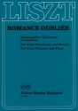 Romance oublie fr Viola, Klarinette und Klavier