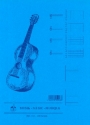 Notenblock fr Gitarre DIN A4 hoch 3x2 Systeme 21x29,7 cm 