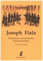 Joseph Fiala Systematisch-Thematisches Werkverzeichnis mit den Incipits aller Stze, 2. Auflage