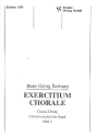 Exercitium chorale Band 2 Choralvorspiele fr Orgel