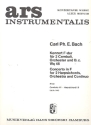 Konzert F-Dur WQ46  fr 2 Cembali, Orchester und Bc Cembalo 1 und 2
