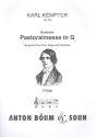 Pastoralmesse G-Dur op.24 fr Soli, Chor, Orgel und Orchester Harmonie