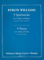 9 Spielstcke fr 2 Violinen und Klavier Folksongs und Originalkompositionen