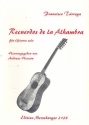 Recuerdos de la Alhambra fr Gitarre