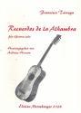 Recuerdos de la Alhambra fr Gitarre