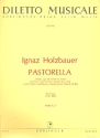Pastorella fr Sopran (Tenor), gem Chor, 2 Violinen und Bc (2 Hrner ad lib) Partitur