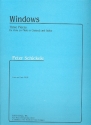 Windows 3 pieces for viola and guitar (by Schickele) Elkan-Vogel