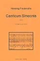 Canticum Simeonis fr Bariton und Orgel