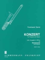 Konzert  fr Posaune und Klavier fr Bassposaune und Klavier (tief)