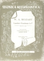 Laudate dominum F fr Sopran, gem Chor, Streicher und Bass (Fagott) Klavierauszug