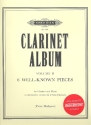 Clarinet Album vol.2 (+CD) for clarinet and piano (2 clarinets) 6 well-known pieces