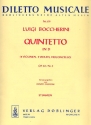 Quintett D-Dur op.62,5 fr 2 Violinen, 2 Violen und Violoncello Stimmen