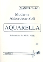 Aquarella Spielstcke fr Akkordeon M2/M3