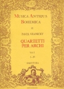Quartetti per archi vol.1 (Nr.1-4) Partitur