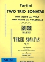 2 Trio Sonatas for flute, violin and viola parts