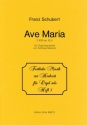 Ave Maria D839 op.52,4 fr Orgel