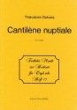 Cantilne nuptial fr Orgel