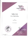 Michi  for marimba solo