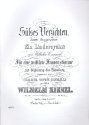 Ses Verzichten op.16 Liederzyklus fr mittlere Frauenstimme und Klavier